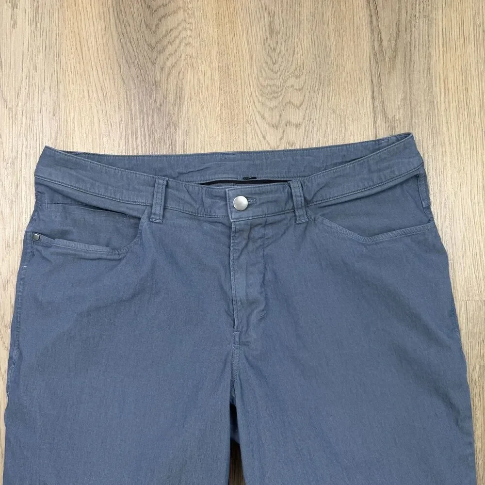 Lululemon Pants Mens 32x30 Blue 5 Pocket Chino Stretch Casual Athletic